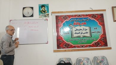 تصویر گزارش هفتمین جلسه تفسیر اشعار مختومقلی در گنبد + تصاویر