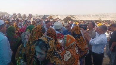 تصویر جشنواره بزرگ ازدواج  ۳۰ زوج جوان و بی مهری مسئولان