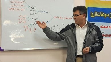 تصویر در ۱۷۸ مین نشست جمعیت مختومقلی کلاله بررسی شد؛ زیبایی شناسی در اشعار فراغی